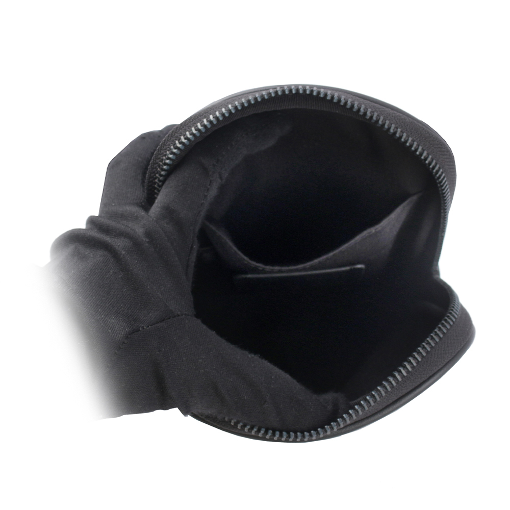 【COACH】Aden 荔枝皮革及牛皮迷你斜背包/手拿包(黑色) CS044 QBBK