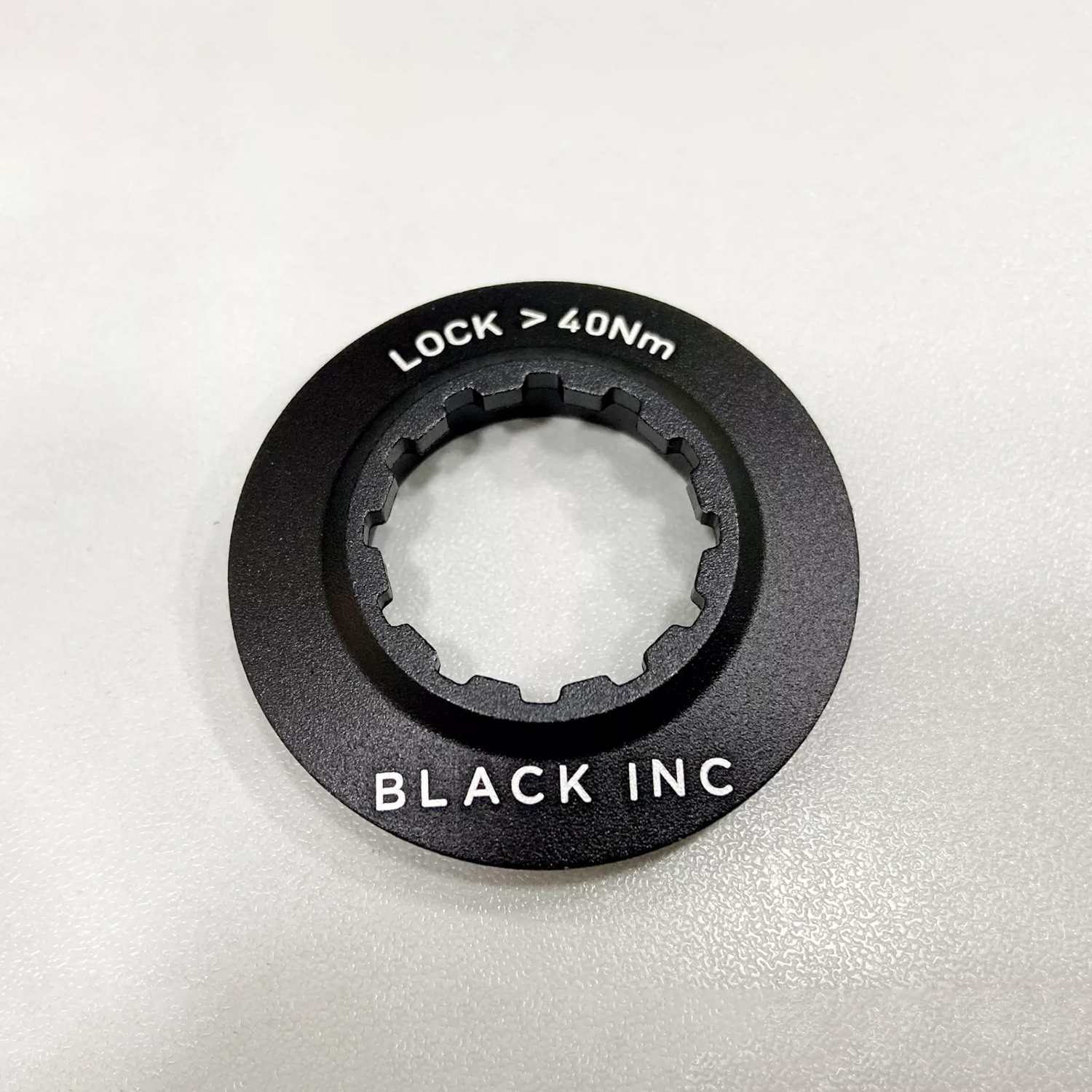 Black Inc Center Lock Rotor Lock Ring