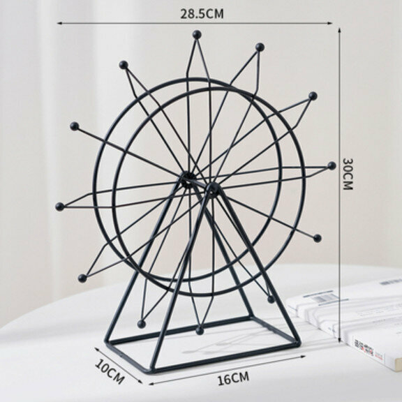 Popular decorative furnishings [Black Large Ferris Wheel]