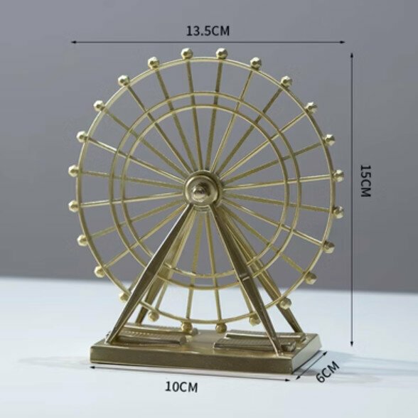 Popular decorative furnishings [Golden Ferris Wheel]