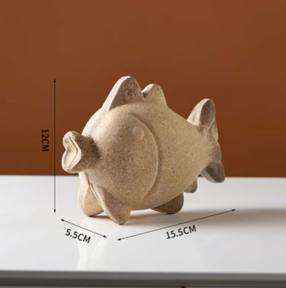 Popular decorative furnishings [small fish and a large size]