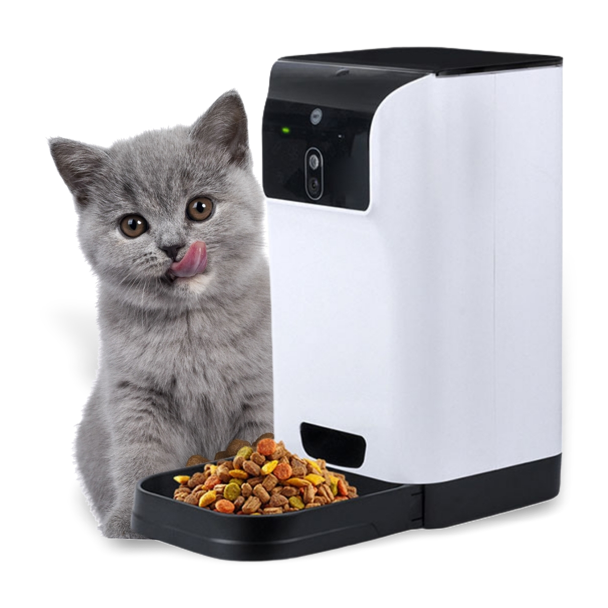 日本JTSK 智能遠程視頻定時定量寵物餵食器(TK-C11) P2525