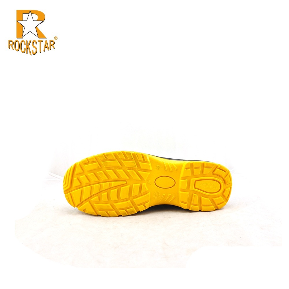 ROCK STAR 石星 頭層牛皮 精鋼鞋頭鞋底 PU防油鞋底 霸王靴 RS92023