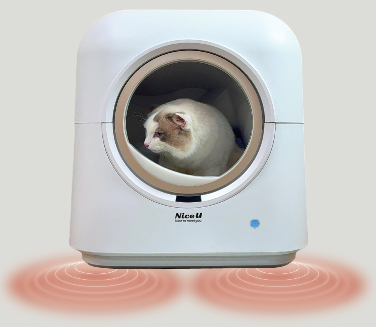 自動貓砂機特色4:重力傳感-2