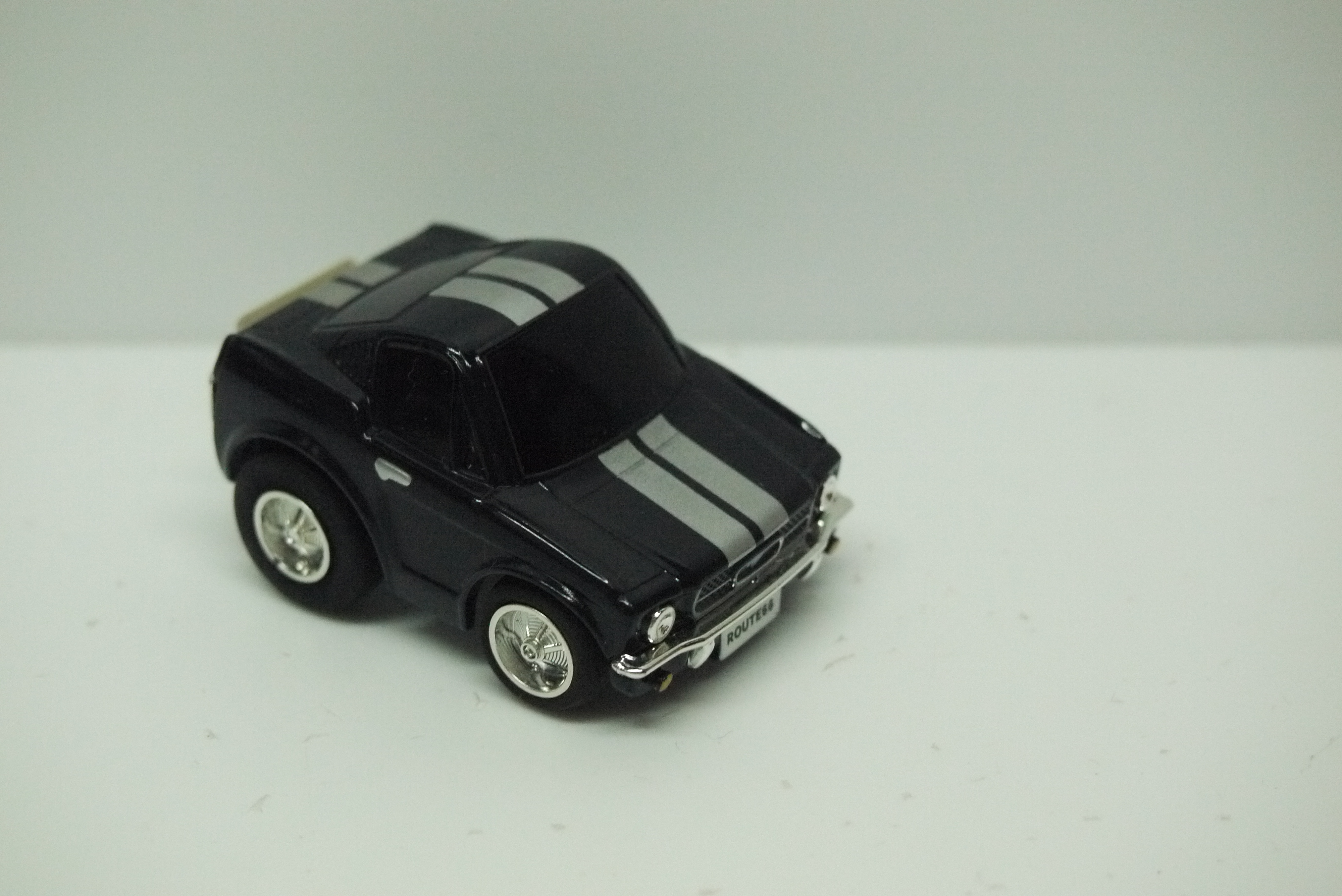Choro Q Route 66 Ford Mustang Black