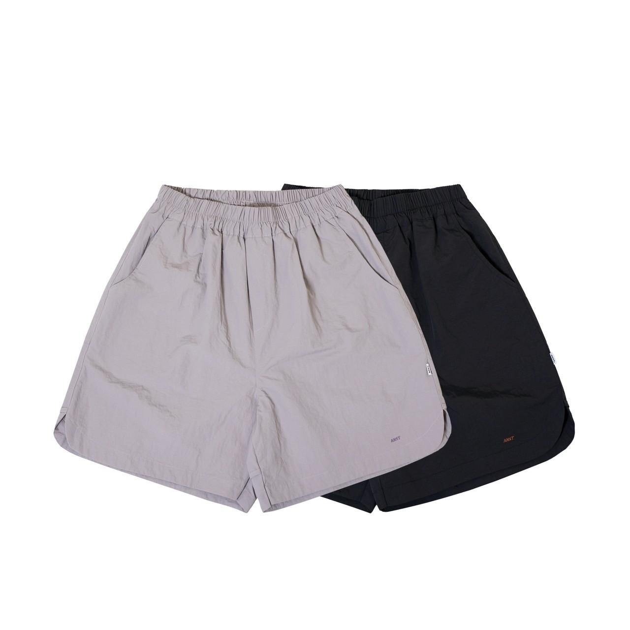 ANST LOGO刺繡層次短褲 ST.37