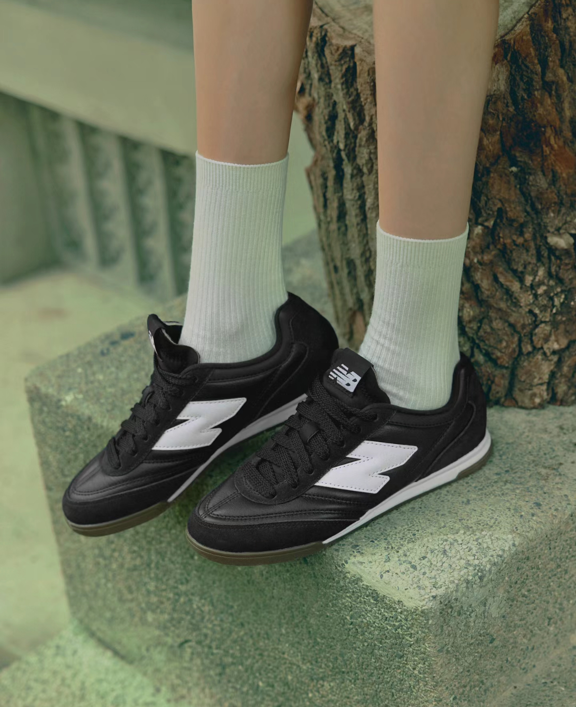 New Balance NB RC42 黑色 復古 麂皮 皮革 焦糖底/預購