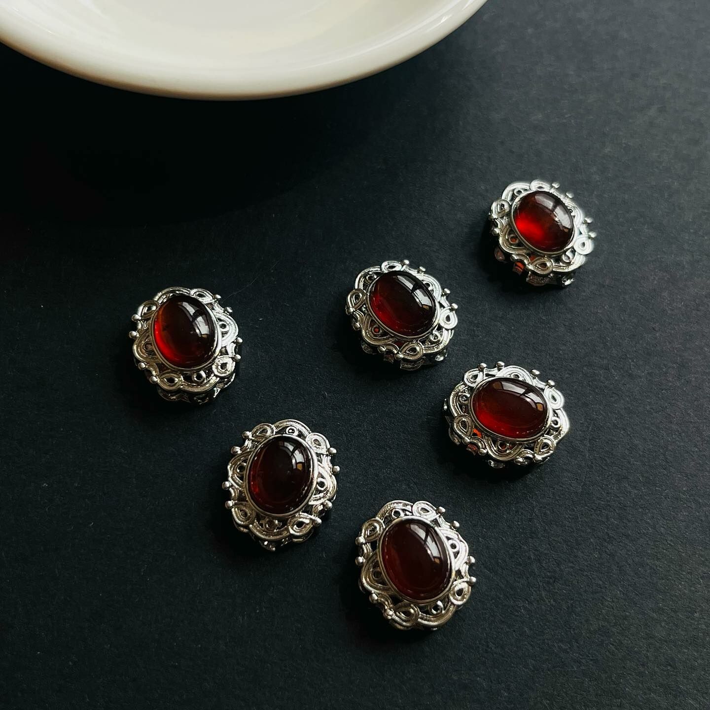 [原石] 芬達石榴石 串珠配件