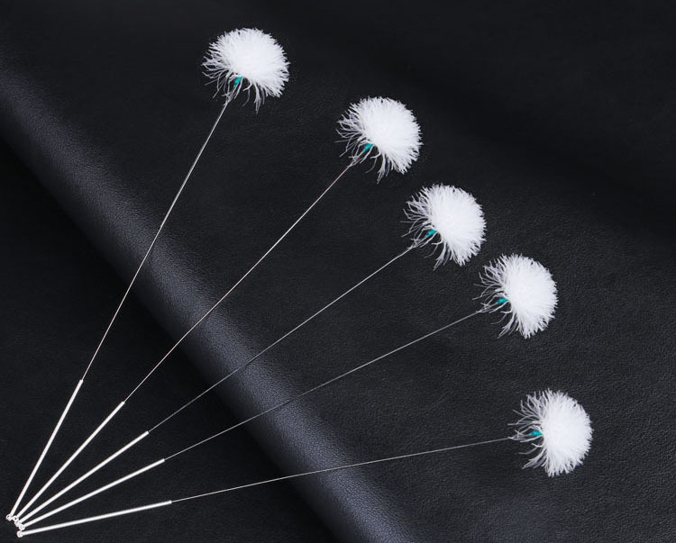 彈簧銀針採耳毛