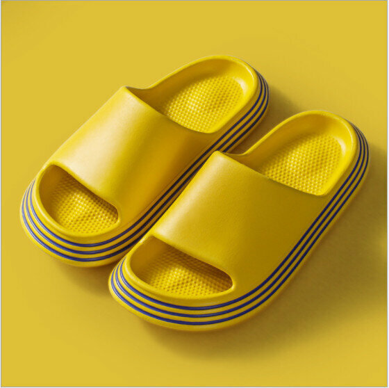 Soft sole thickened leaky bathroom couple slippers (size 35-45 color 7 colors optional, please confirm with customer service after placing an order)