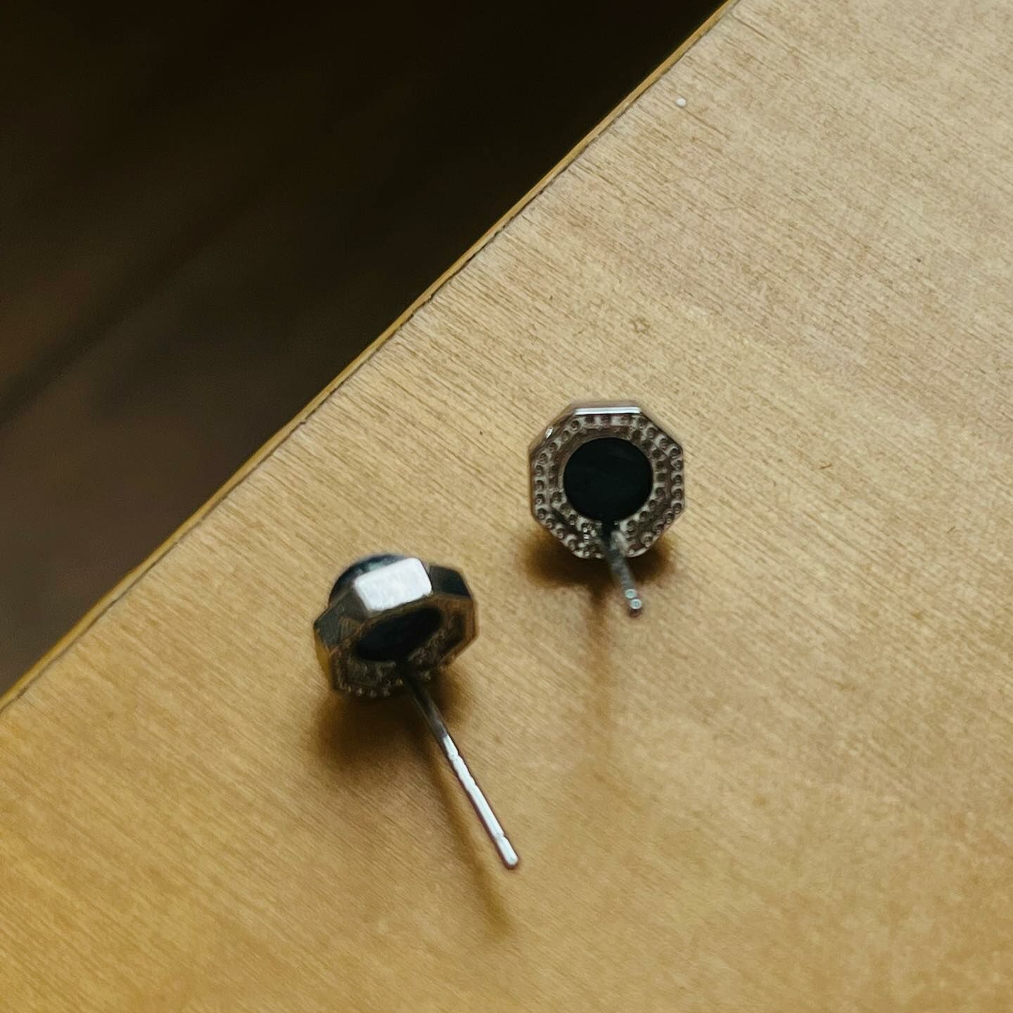 [原石] 彼得石 925銀耳環