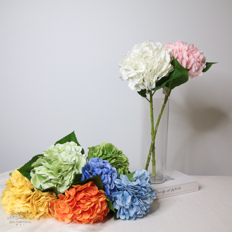 人造花 手感保濕繡球 8色