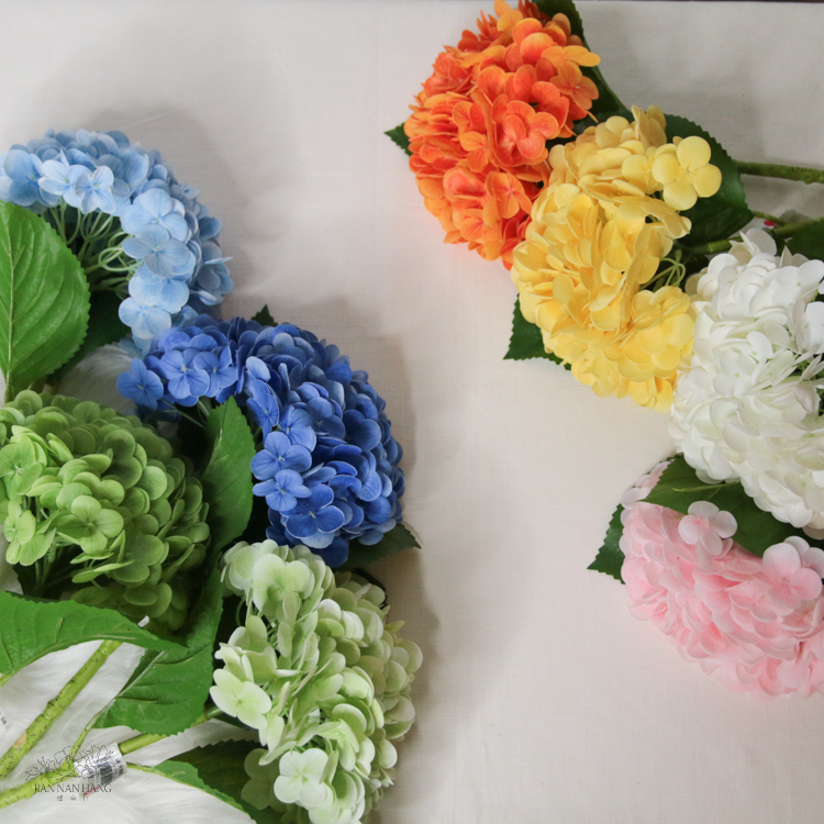 人造花 手感保濕繡球 8色