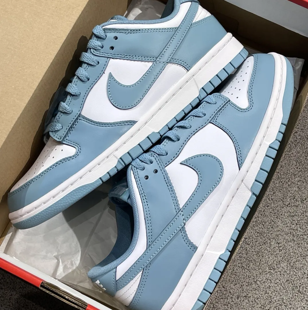 NIKE DUNK LOW "DENIM TURQUOISE" 湖水藍綠 霧霾 男鞋 DV0833-106 / 調貨