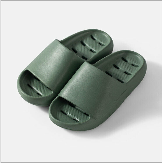 Thickened soft-soled bathroom leaky couple slippers (size 35-45, color 7 colors optional, please confirm with customer service after placing an order)