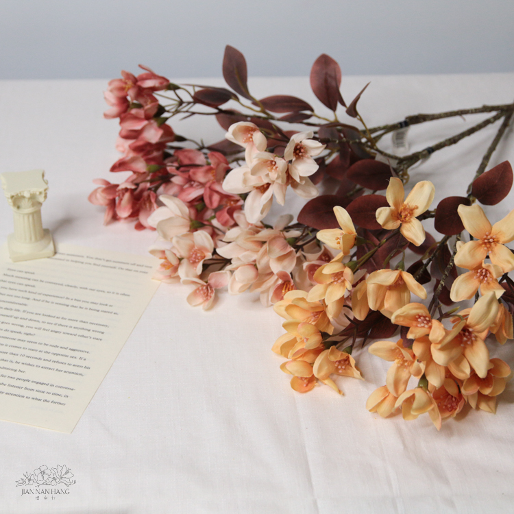 人造花 茉莉花散枝 3色