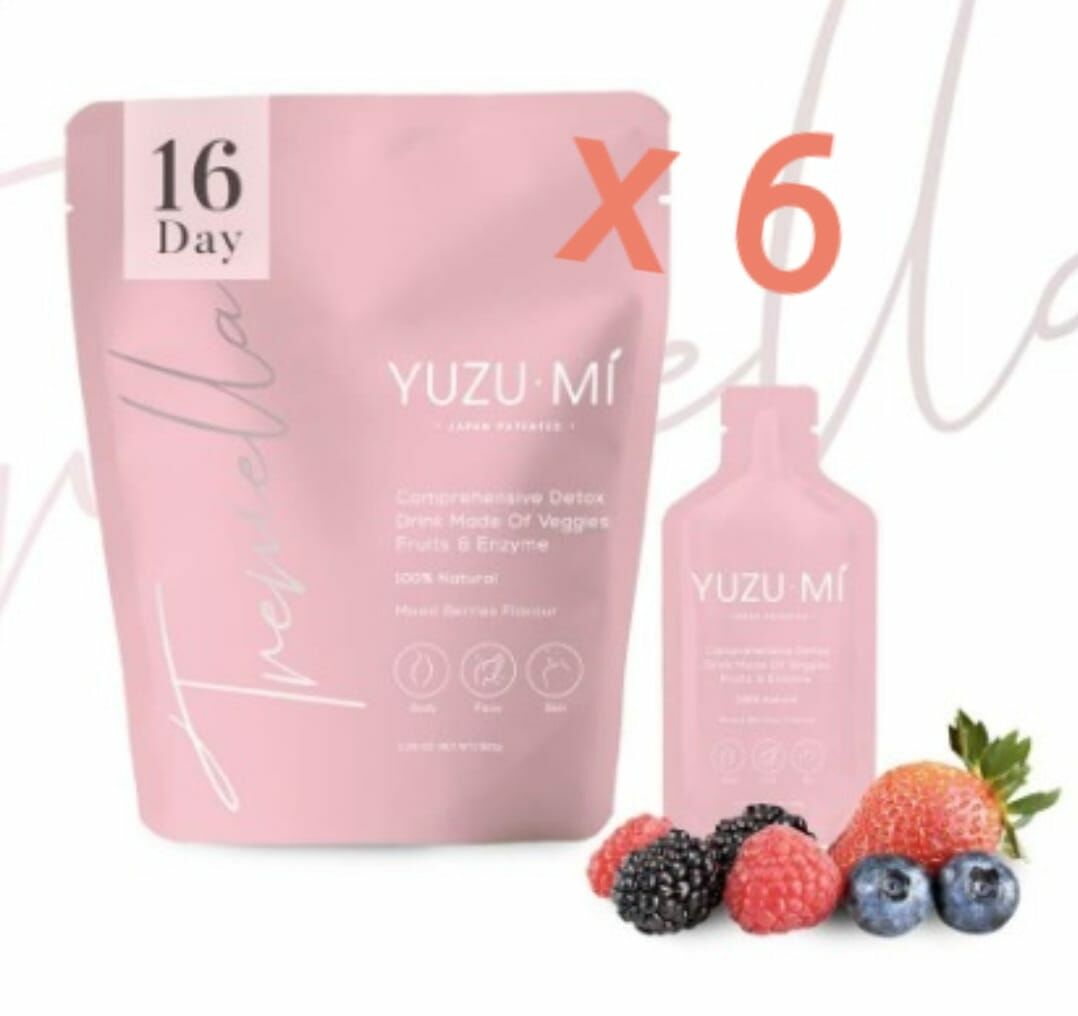Tremella - (新版) YUZUMI 蔬果植物酵素綜合美白瘦身排毒飲(16 枚x 20g)(平行進口)【x6袋】