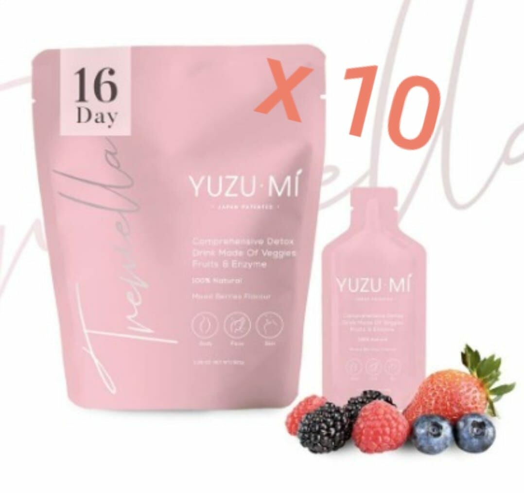 Tremella - (新版) YUZUMI 蔬果植物酵素綜合美白瘦身排毒飲(16 枚x 20g)(平行進口)【x10袋】