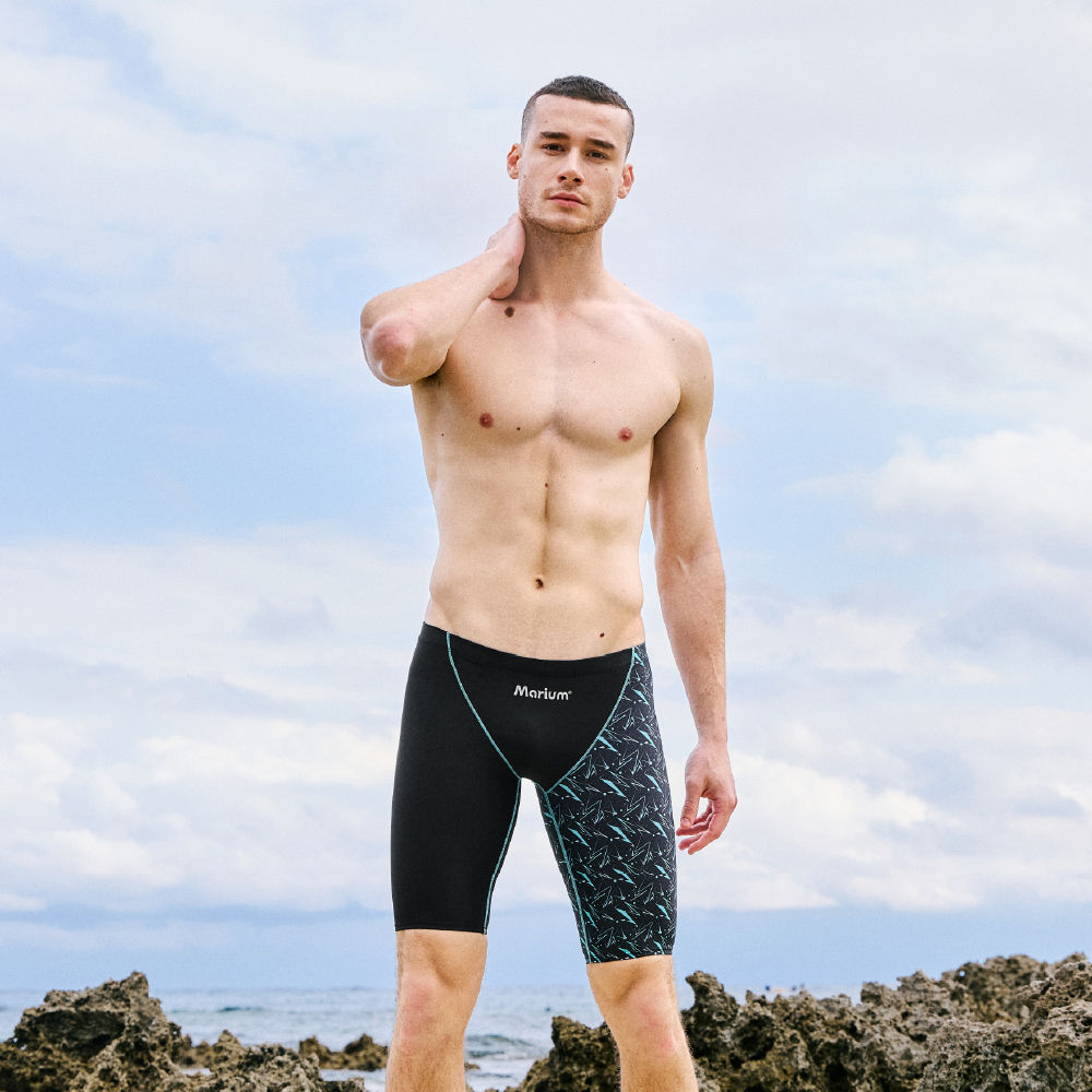 MAR-24126 大男競賽型泳褲 - 玻璃碎片