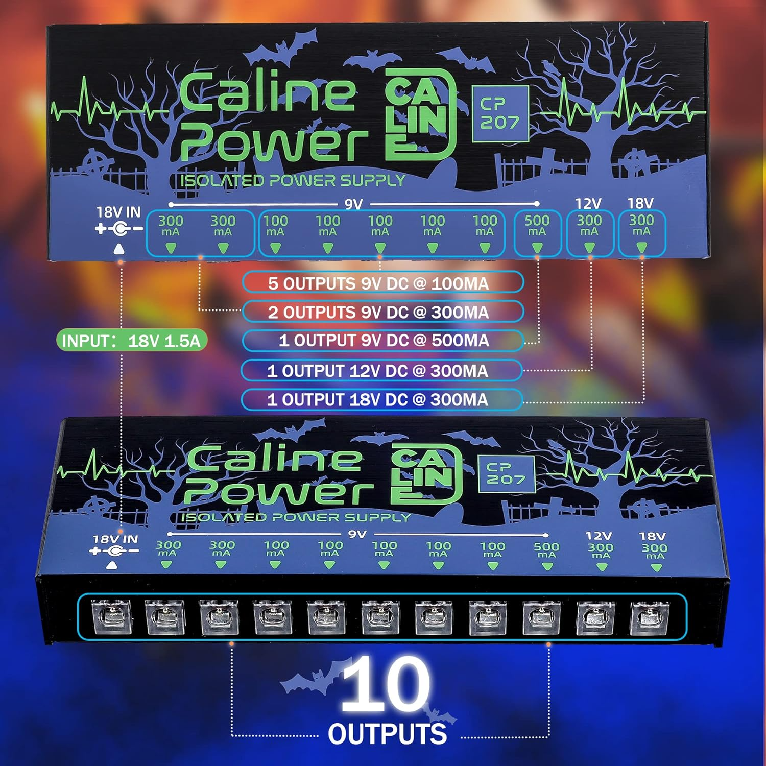 Caline Caline CP-207 效果器 電源供應器 第 4 張圖片｜三峽吉他 / Bass