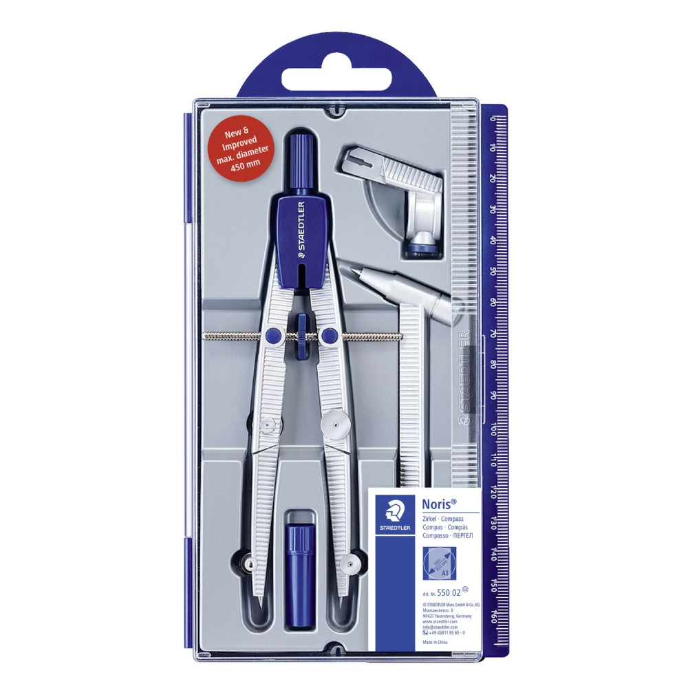 【STAEDTLER 施德樓】快樂學園 造型速動圓規組 MS550 02