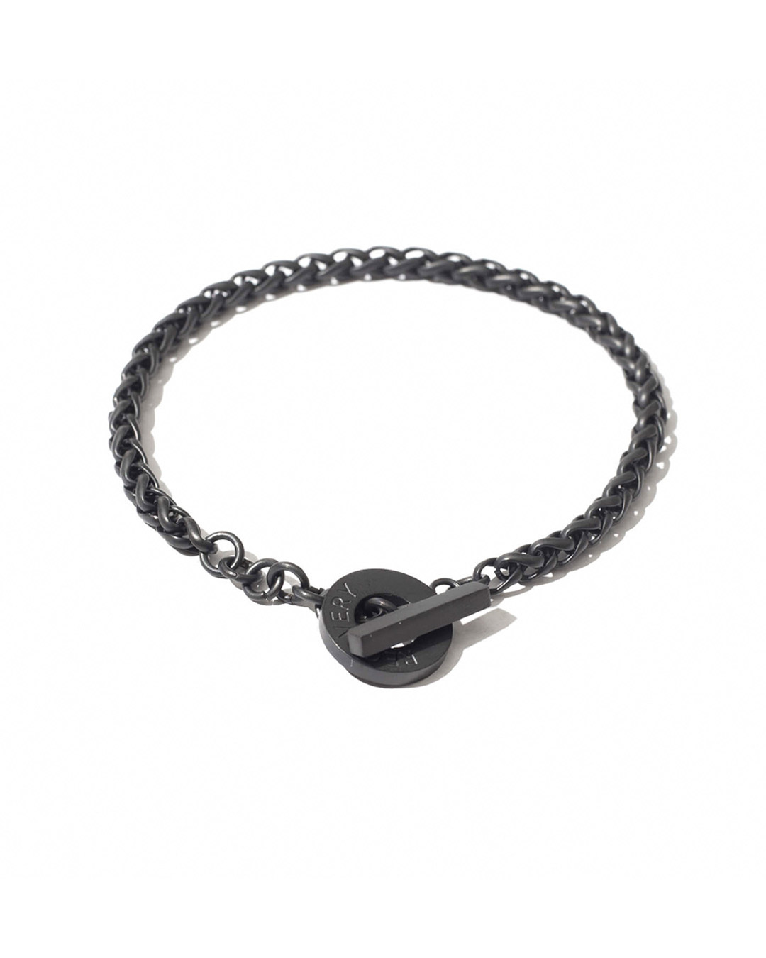 RECOVERY 細麻花手鍊 (霧黑)