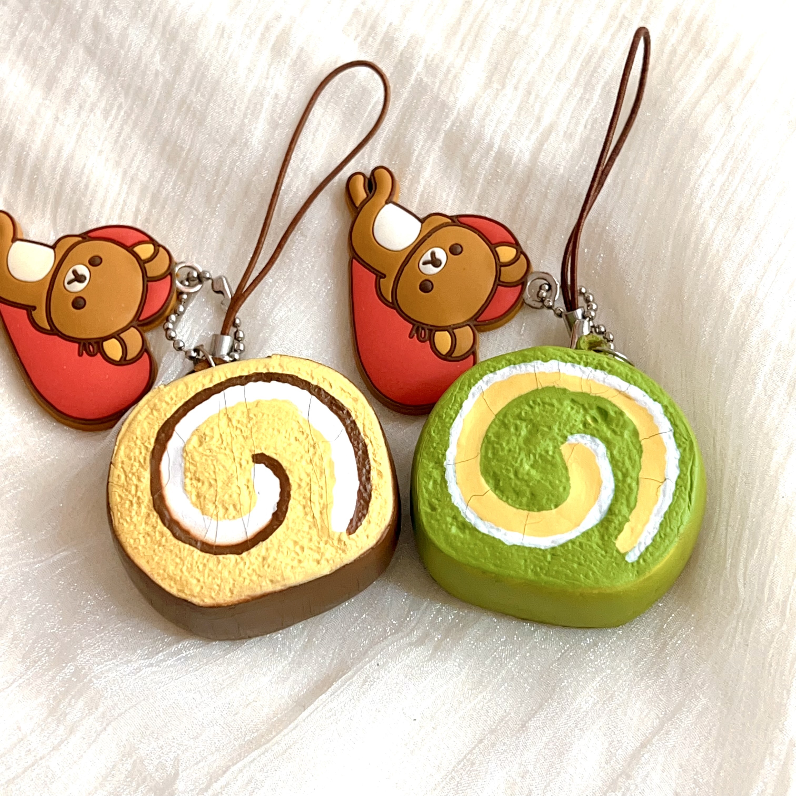 Rilakkuma cakeroll squishy