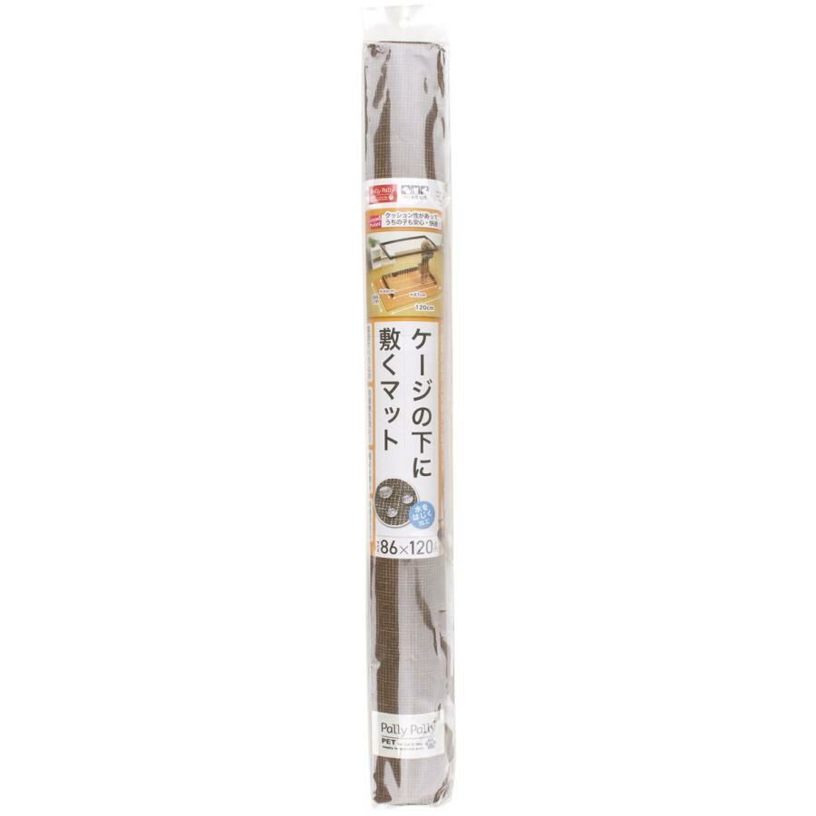 日本PallyPally 寵物防滲不織布地墊 啡色 120x86cm