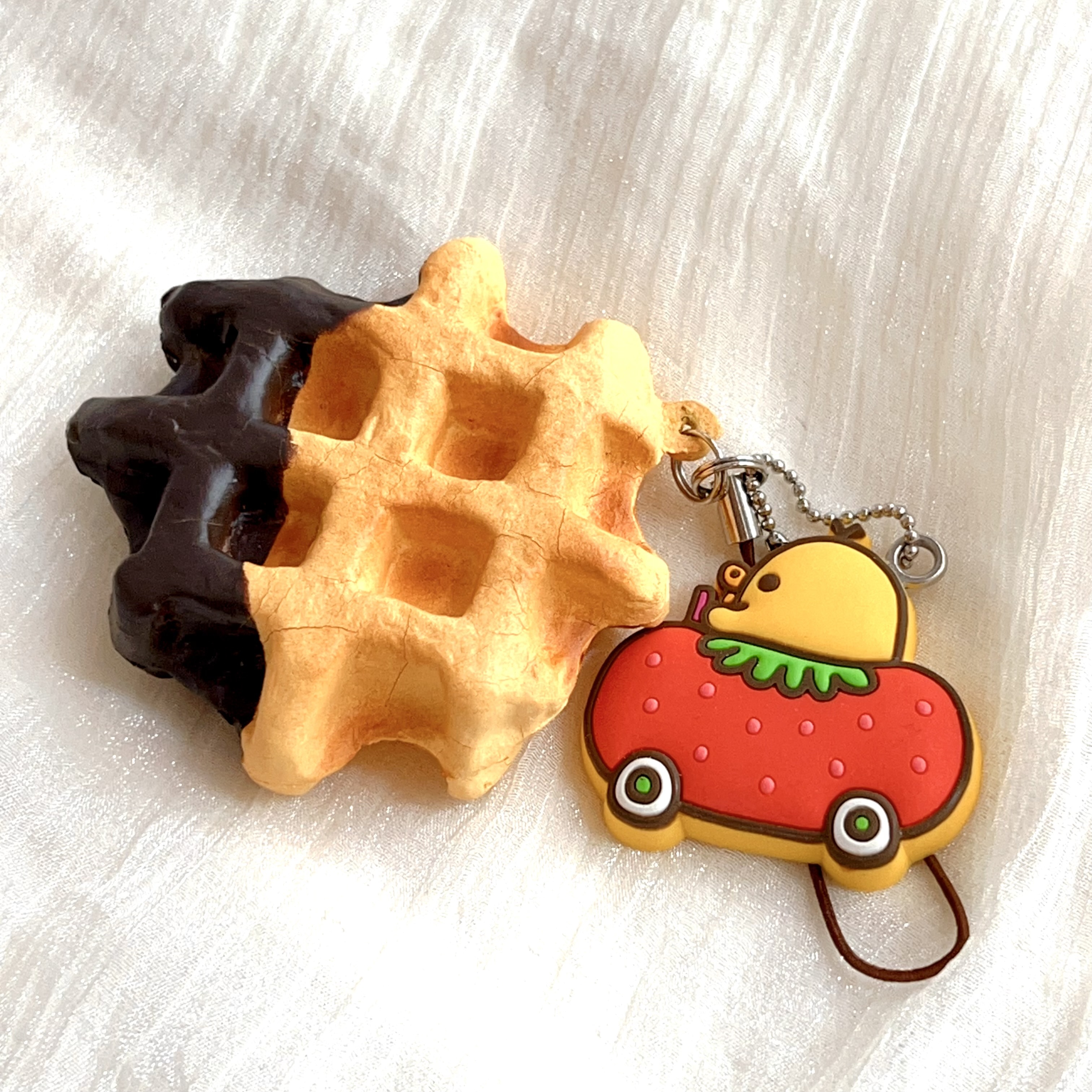 Rilakkuma chocolate waffle squishy