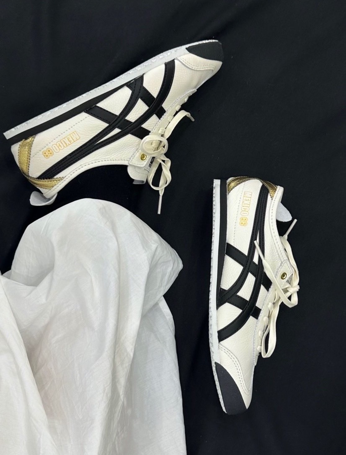 【現貨零碼出清】Onitsuka Tiger鬼塚虎 MEXICO 66 米色