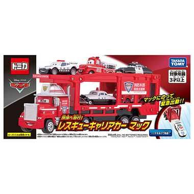 《 TAKARA TOMY 》TOMICA CARS閃電麥坤 麥大叔消防運輸貨車