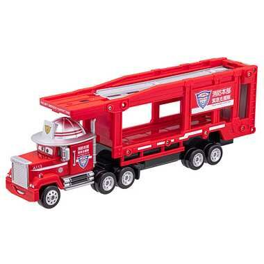 《 TAKARA TOMY 》TOMICA CARS閃電麥坤 麥大叔消防運輸貨車