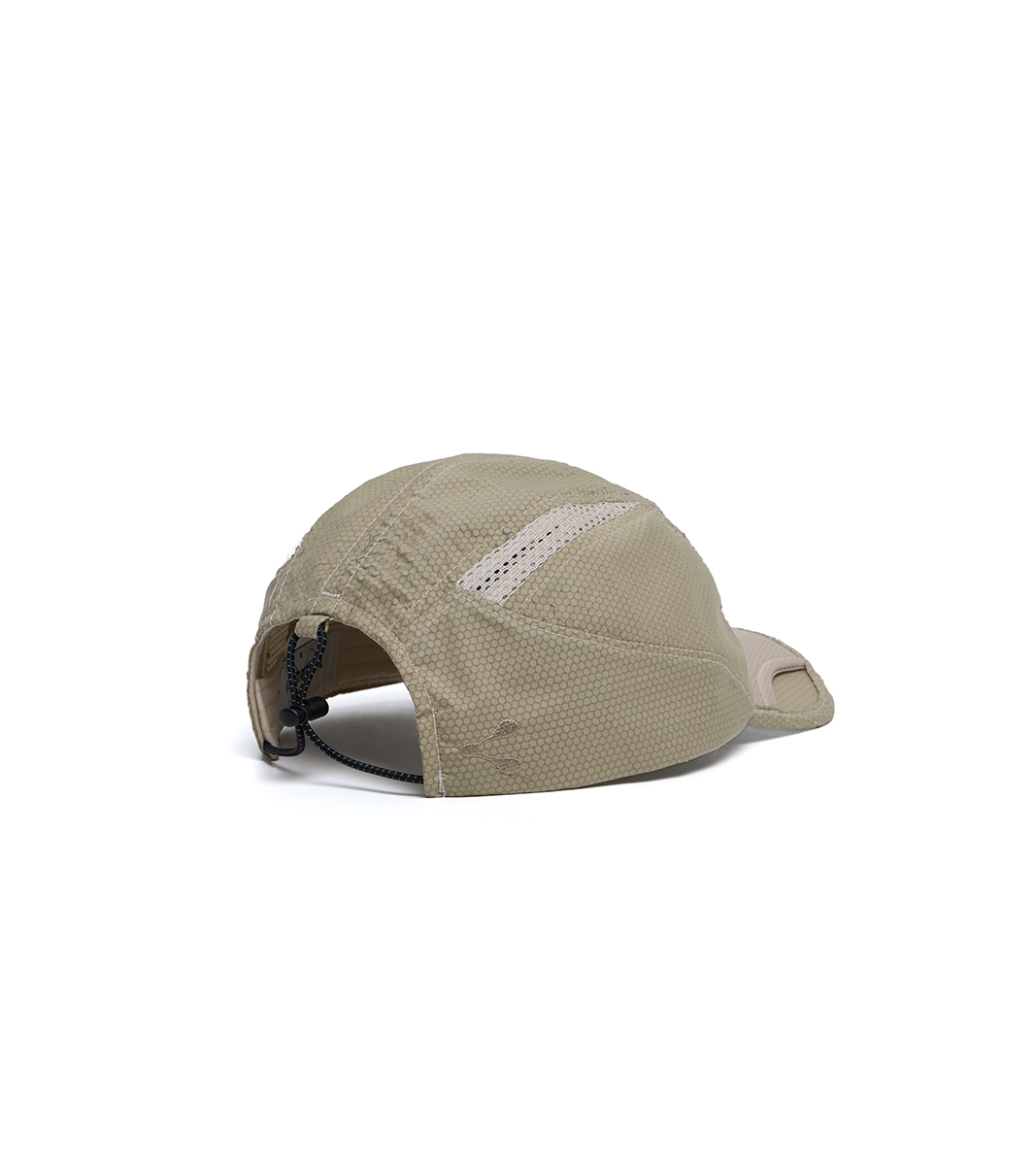 nozzle quiz® / Trail Cap 拼接雙色網帽 - 卡其 Beige