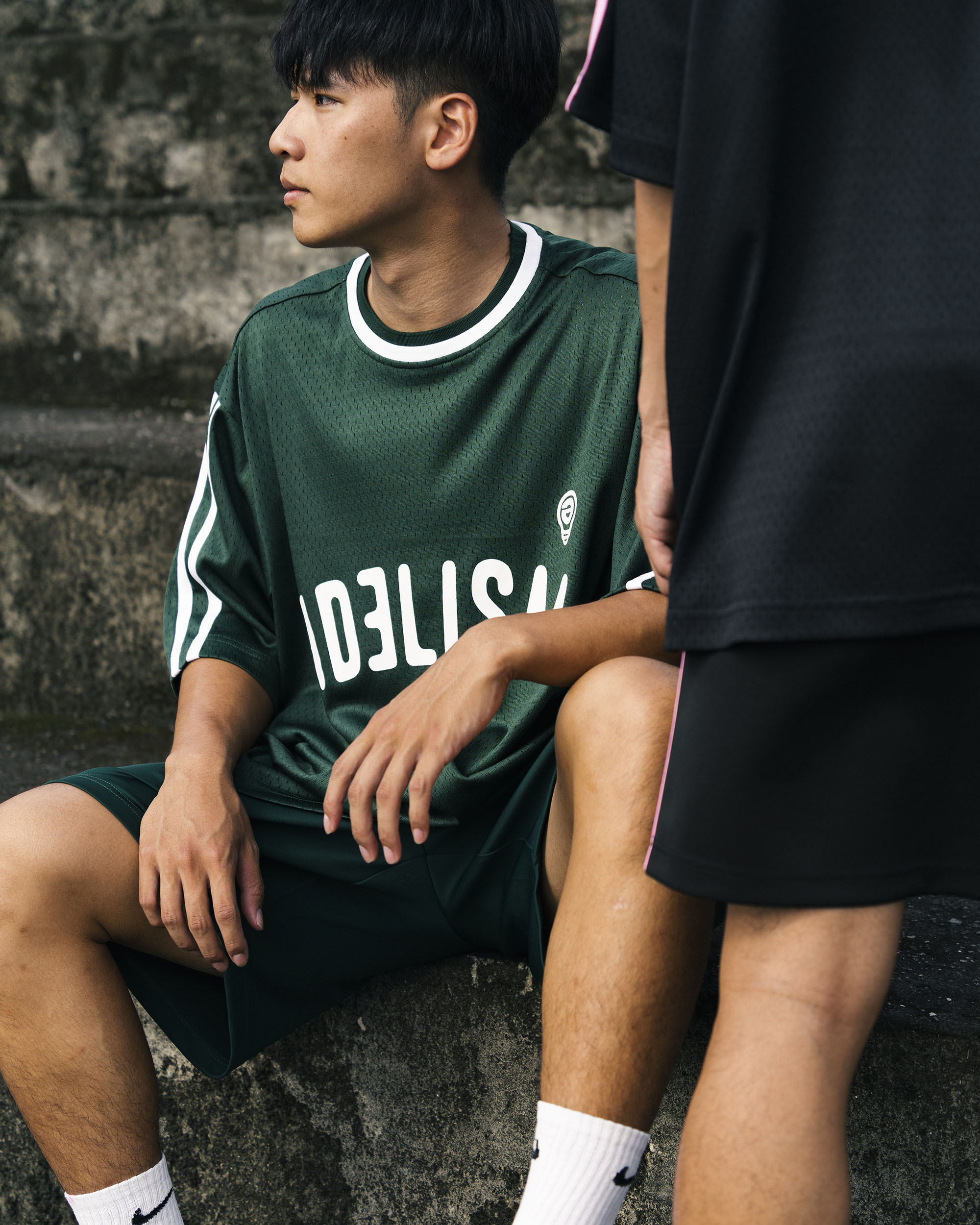 idealism Soccer Tee 綠色 黑色 圓領訓練上衣【ID24001】