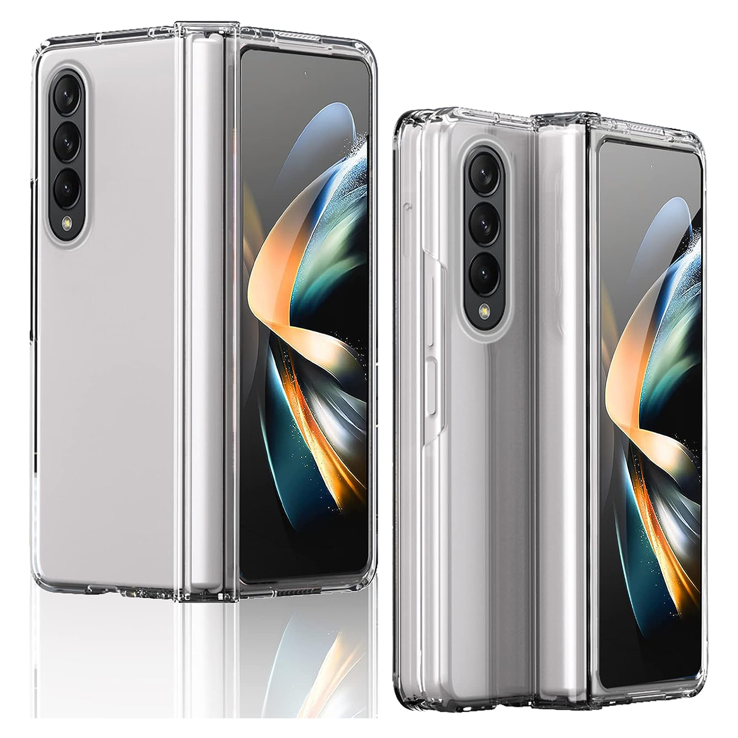 【Fold 5現貨】XPRO - Clear Slim - Samsung Fold 6 Case 貼身透明鉸鏈保護手機硬殼