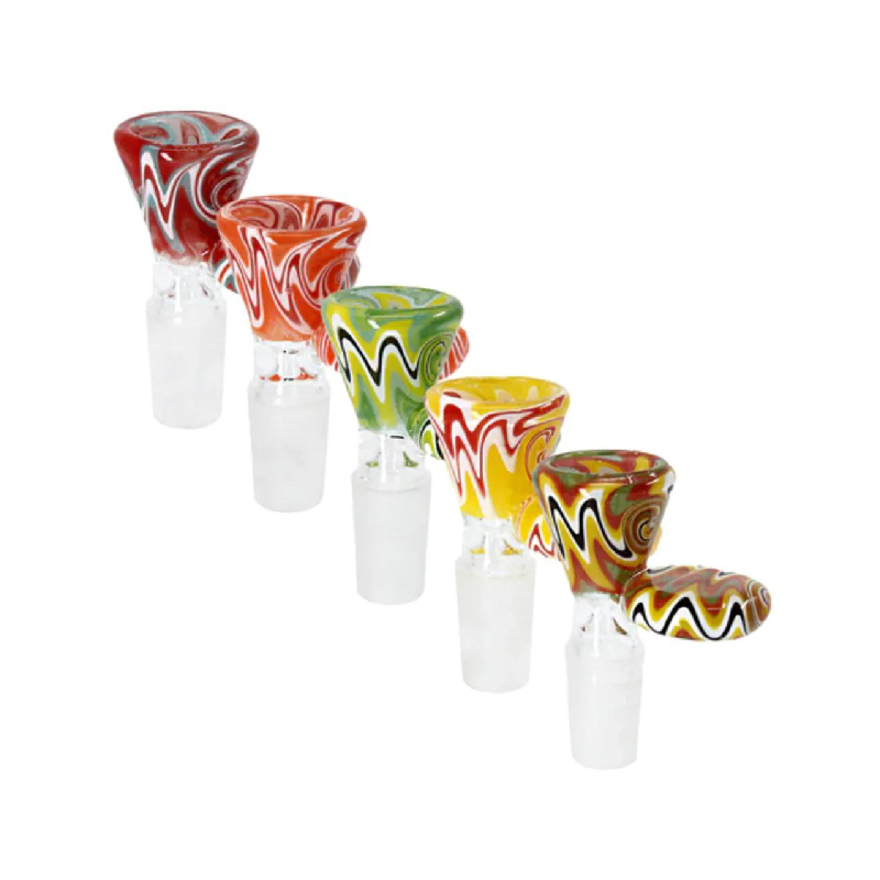 14MM SWIRL PADDLE HANDLE BOWL