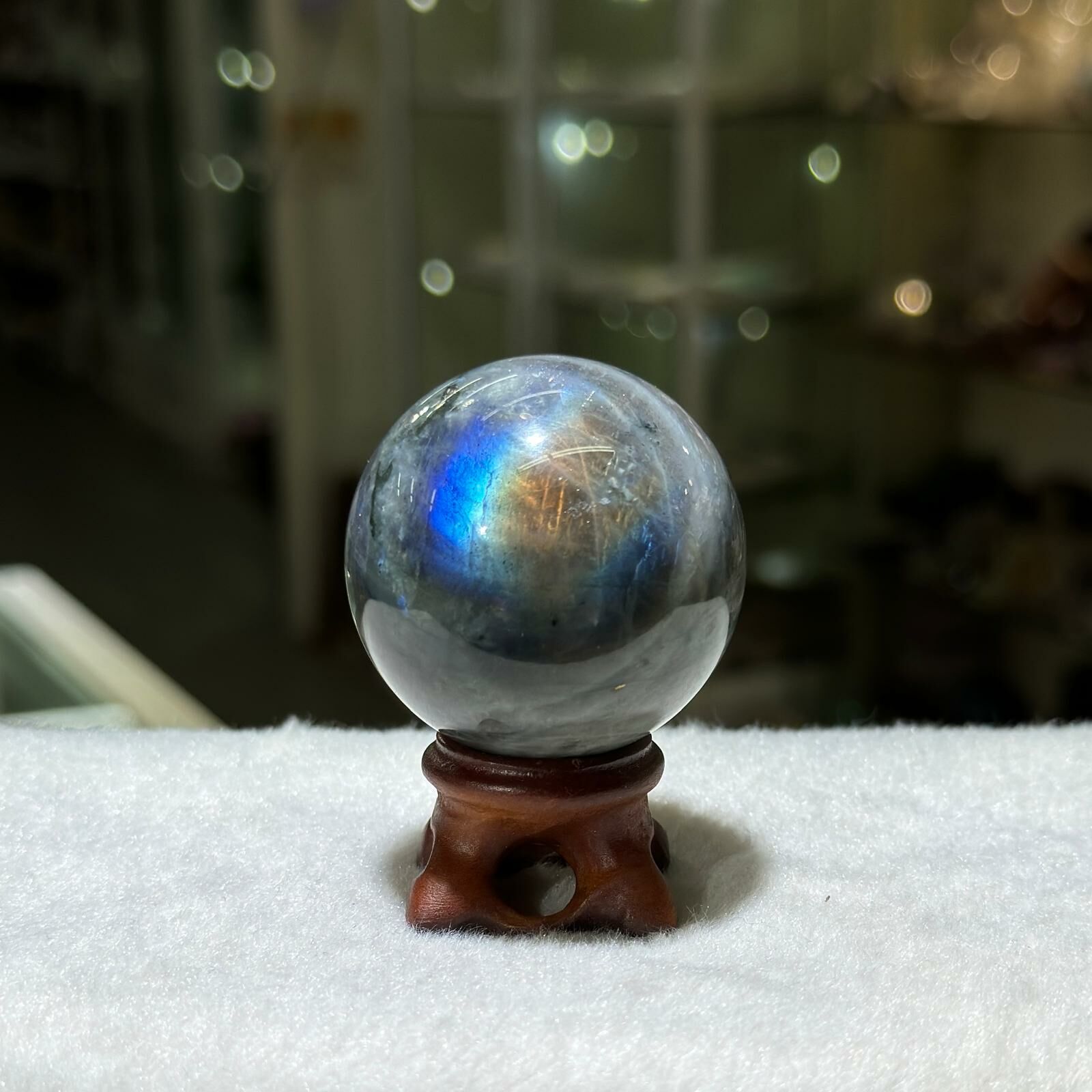 拉長石 球 - 4.3cm+/- (不連座) #03