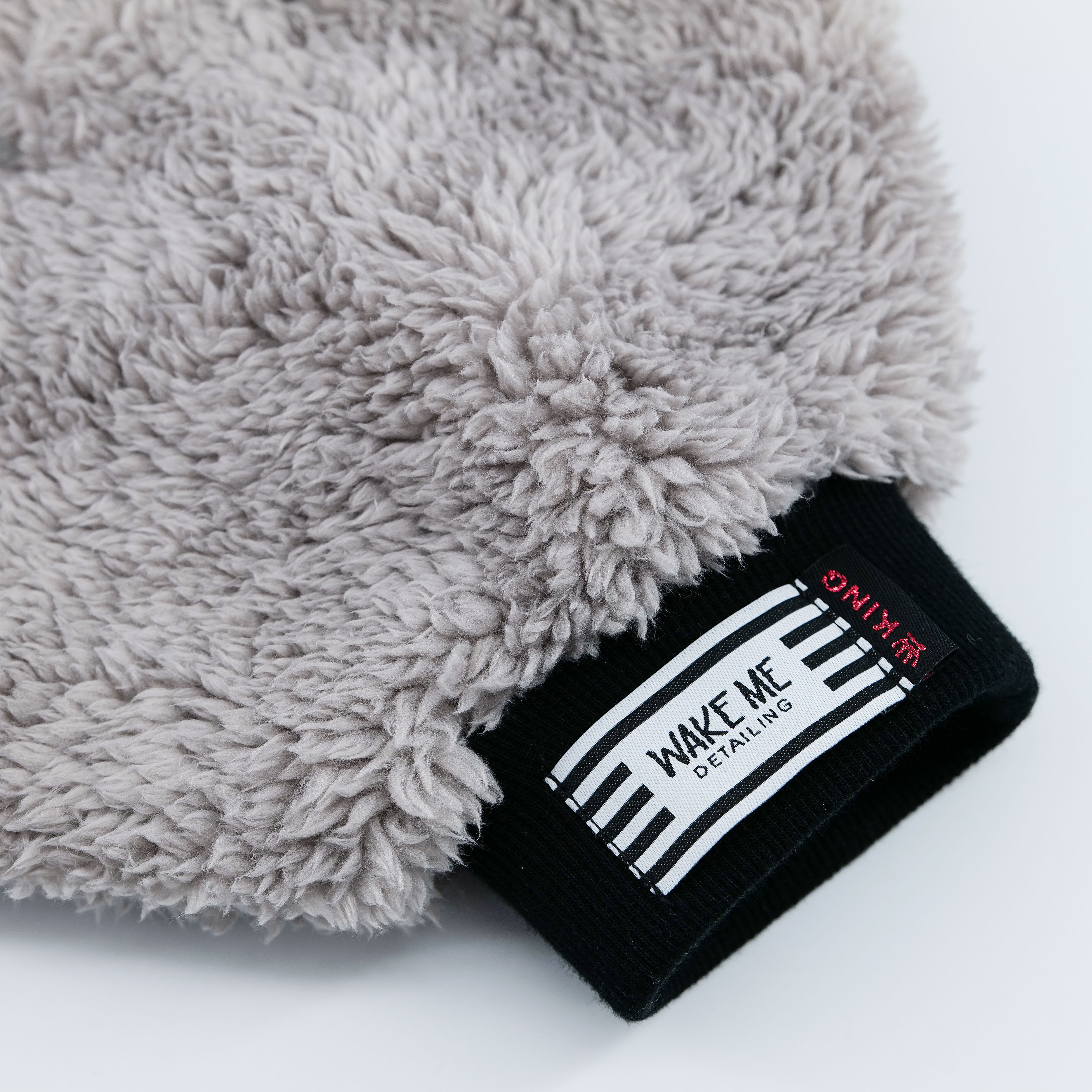 《國王》洗車手套 - 大地灰（亞版）