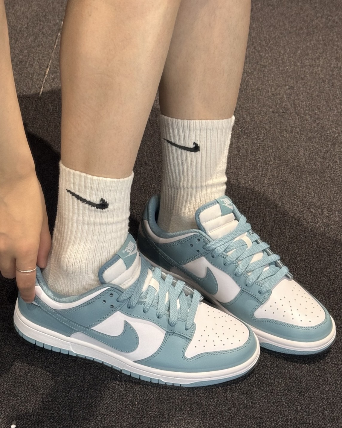 "調貨" Nike Dunk Low Denim Turquoise 霧藍
