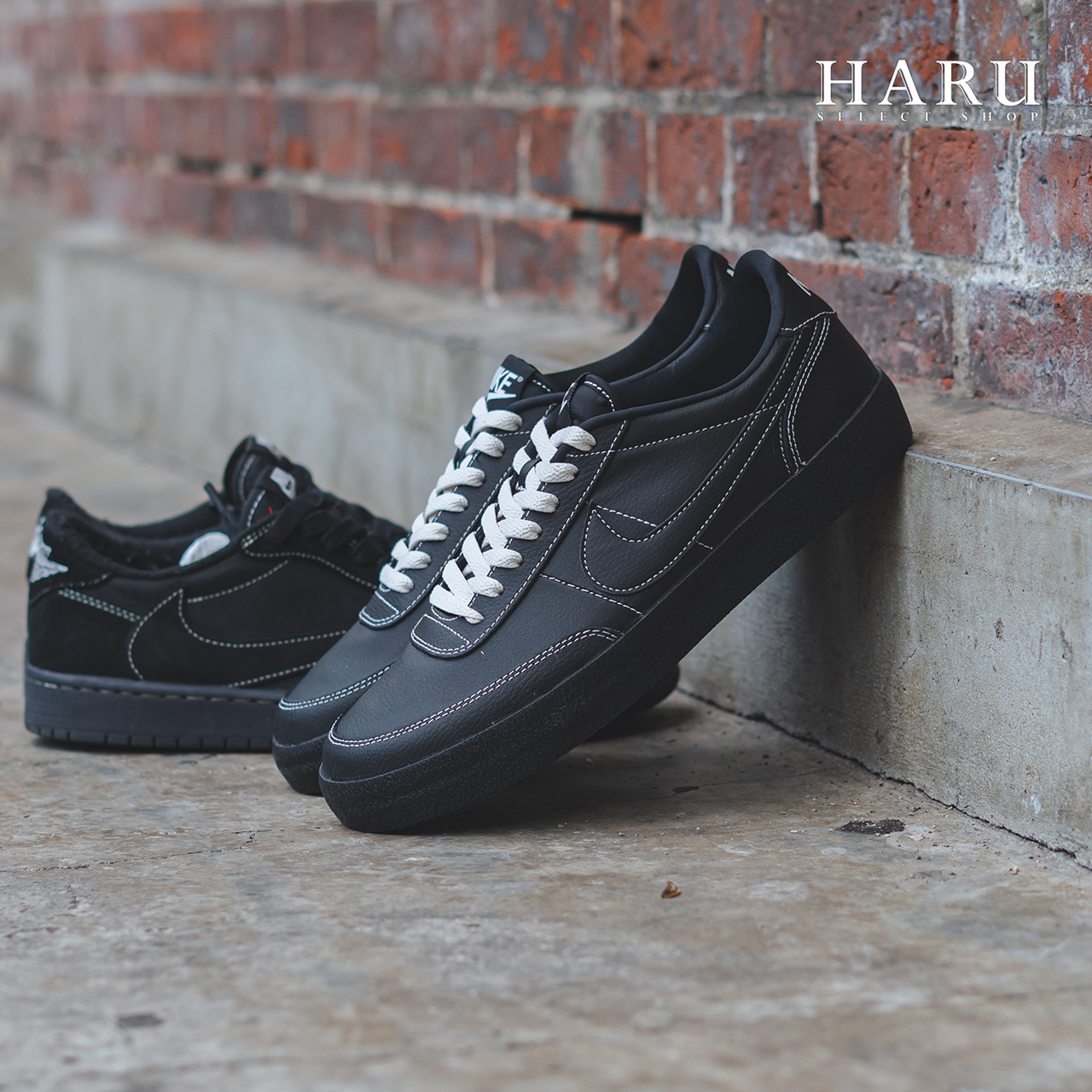 平替款 TS 4.0 Nike Killshot 2 "Black Phantom" 黑武士 小倒勾 黑白低筒 復古版鞋 HJ7263-010