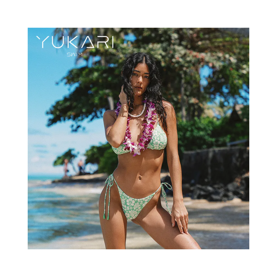 ▲Yukari Harper 環保材質三點式丁字褲比基尼 [TB158]