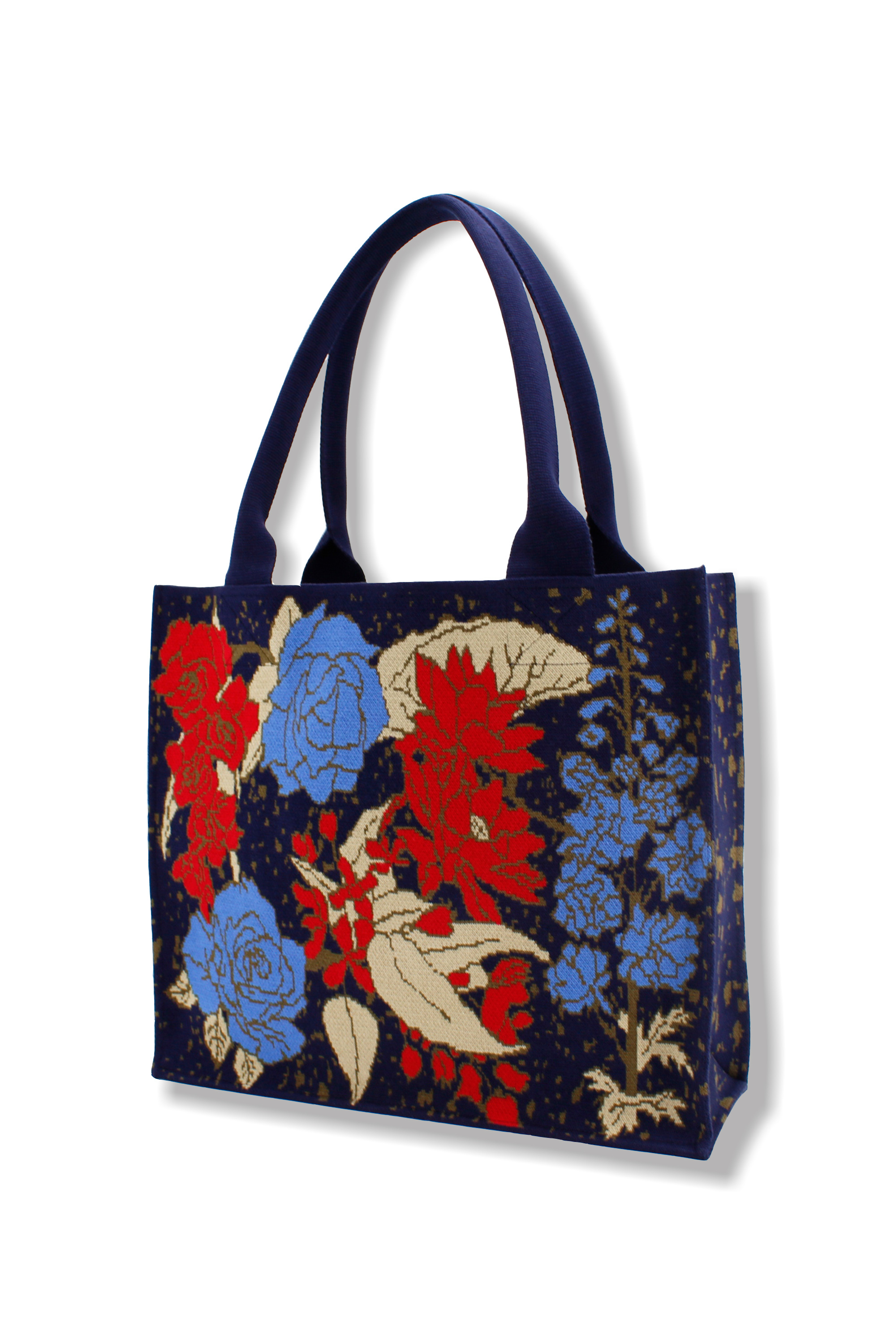 花卉圖案紙袋型環保袋