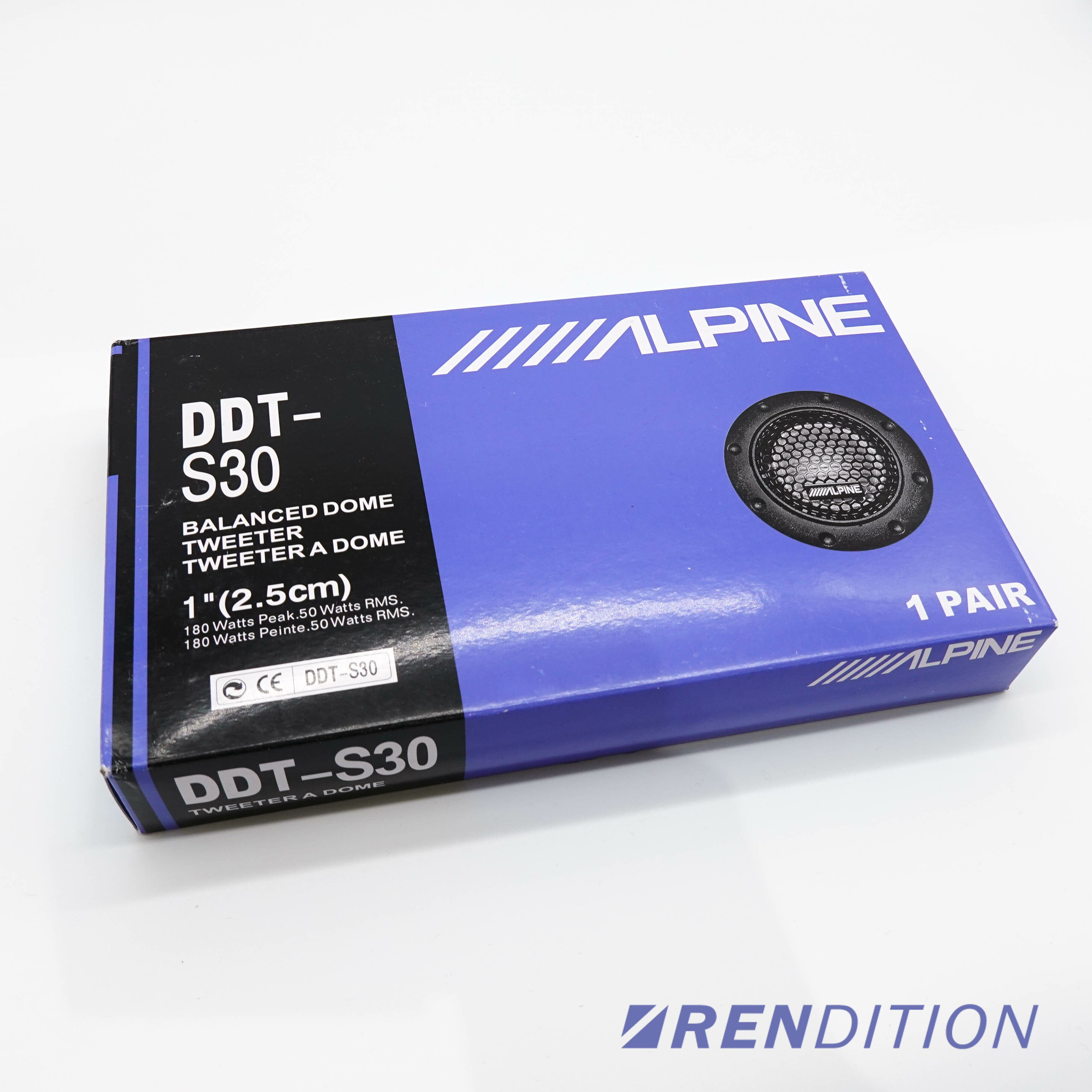 ALPINE DDT-S30 BALANCED DOME TWEETER