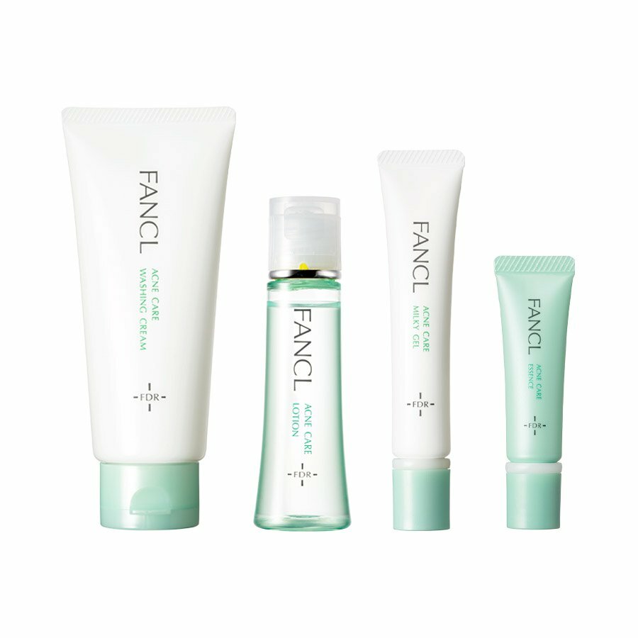 FANCL Acne Care Set 去痘護理套裝 (全套共4件)