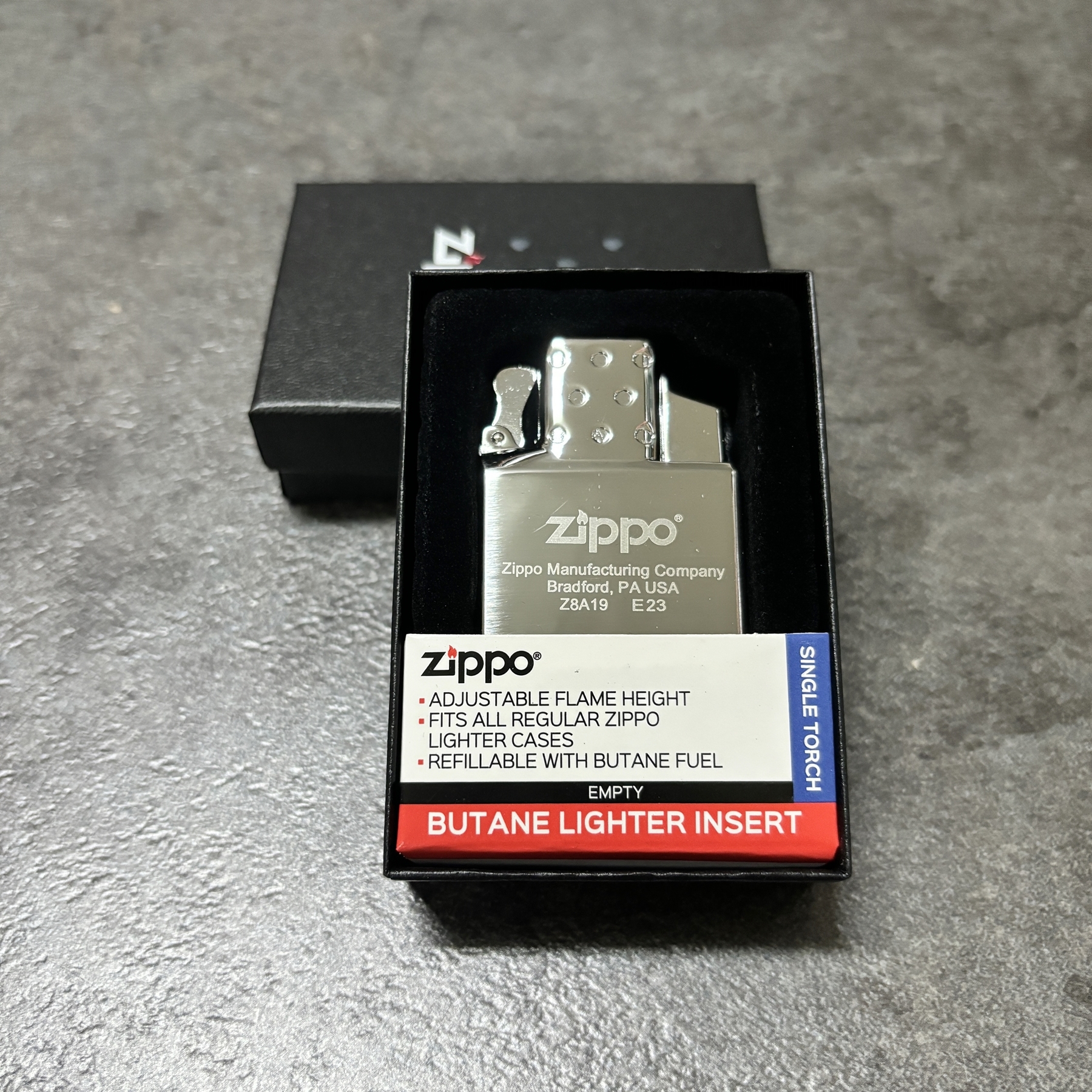 【zippo】德國原裝正品、藍焰防風單直沖、充氣式打伙機內膽 #美國芝寶 #平行進口 #原裝正品