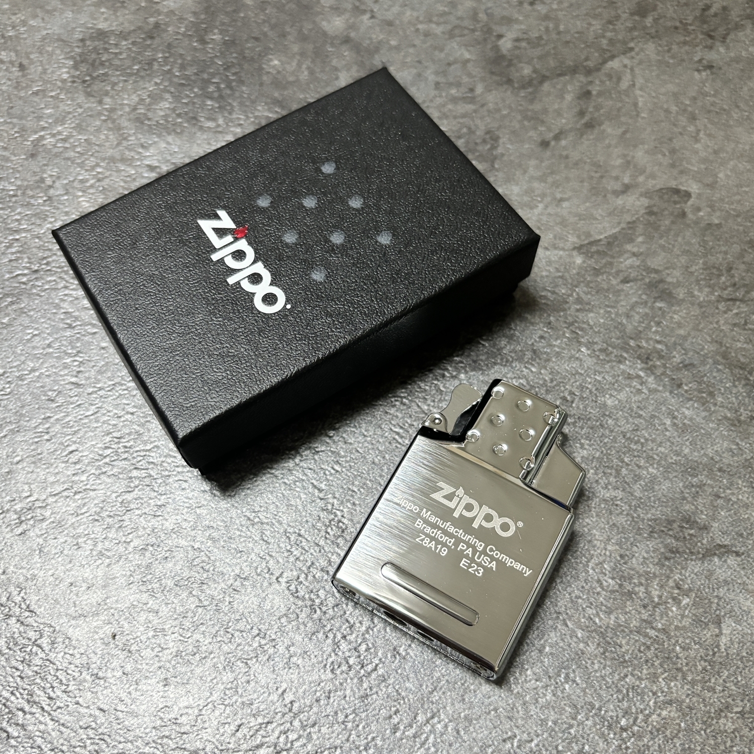 【zippo】德國原裝正品 藍焰 防風 單直沖 充氣式 打伙機 內膽 #美國芝寶 #平行進口 #原裝正品