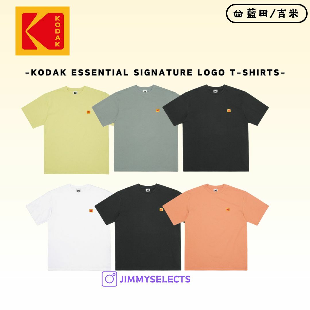 【代購】KODAK 柯達 ESSENTIAL SIGNATURE 刺繡 LOGO 短袖 短T K4223ERS34