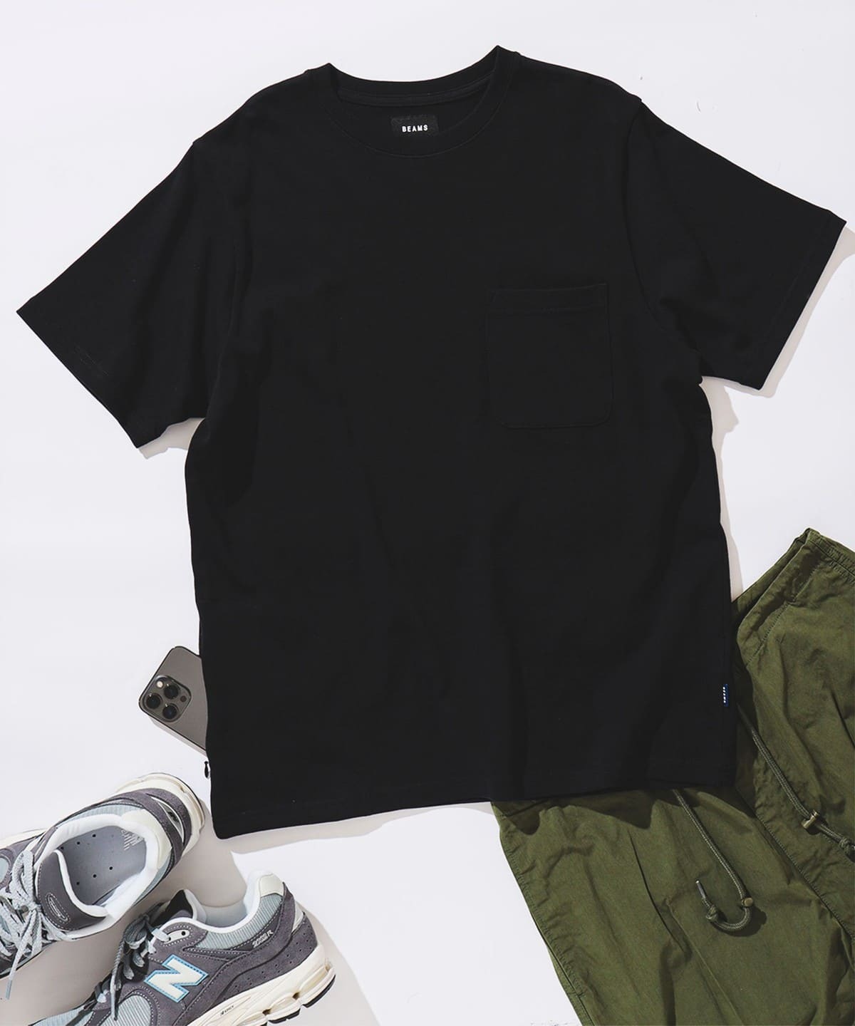 BEAMS 三口袋 素面 短T 軍事風 百搭 TEE 素T 4色 現貨