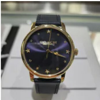 [S] COACH 14504074 GRAND WOMEN NAVY BLUE DIAL WATCH, 885997475532 (SCO823)