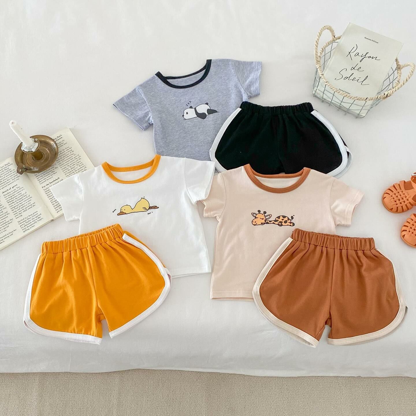 舒服棉質趴趴小動物套裝